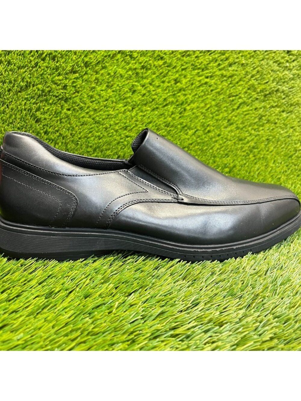 Nunn Bush Kore Pro Mens Size 13 Black Casual Classic Bicycle Toe Dress Shoes